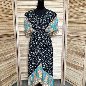Abyoxi Floral Maxi Dress